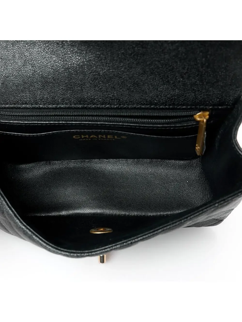 Chanel Caviar Quilted Mini Top Handle #326788C90B
